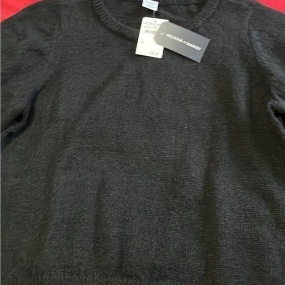 Melrose and Market Men's Black Crewneck Sweater - Picture 1 of 5